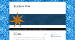 Desktop Screenshot of chrisgarsonwrites.com